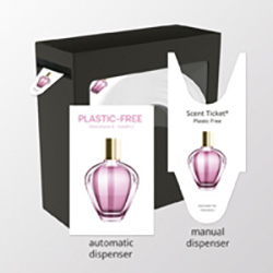 Logo Ticket com fragrância 100% papel